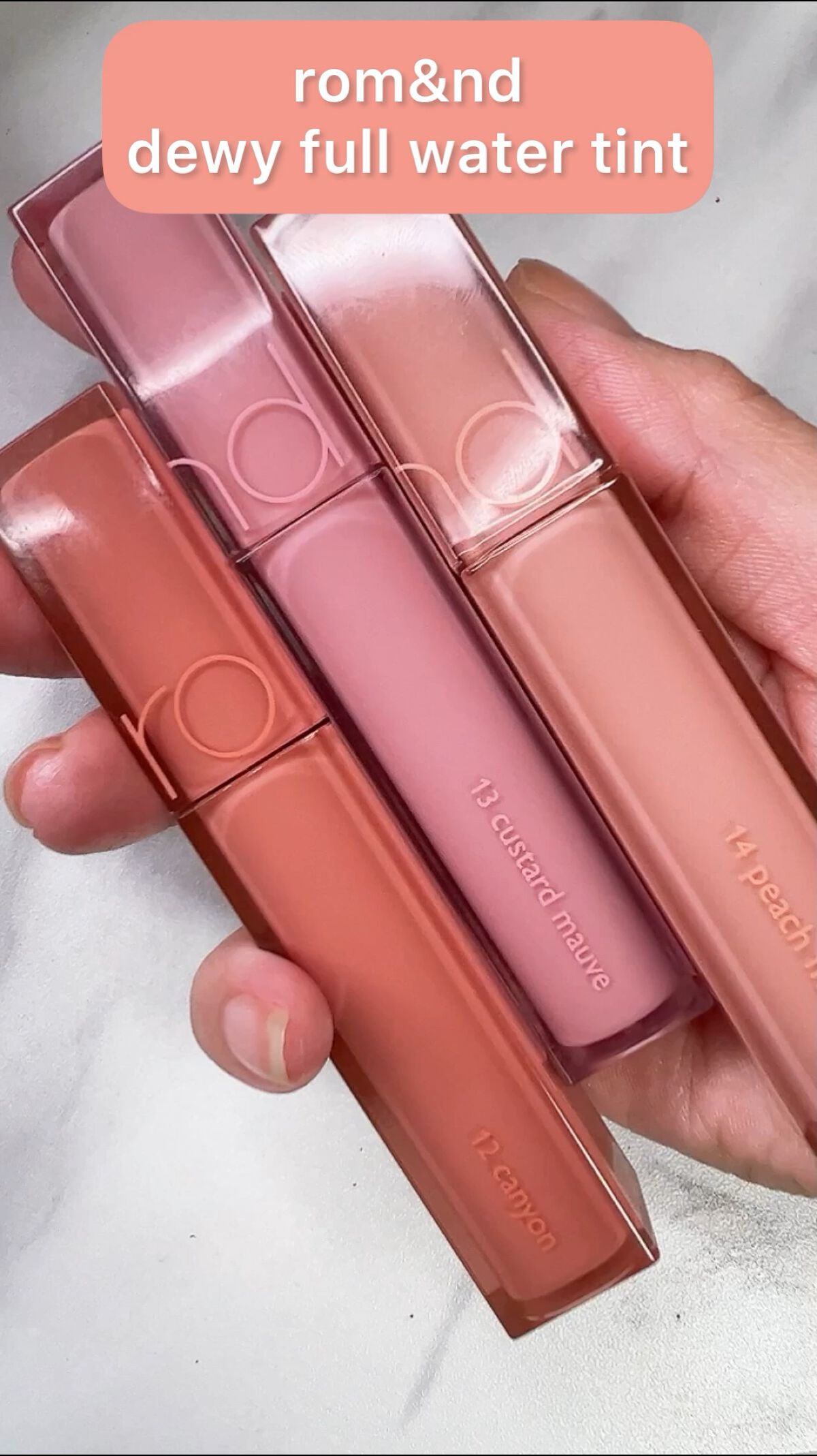 デュイフルウォーターティント/rom&nd/リップティントを使ったクチコミ（1枚目）