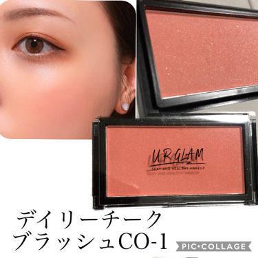 UR GLAM　DAILY CHEEK BLUSH/U R GLAM/パウダーチークを使ったクチコミ（3枚目）