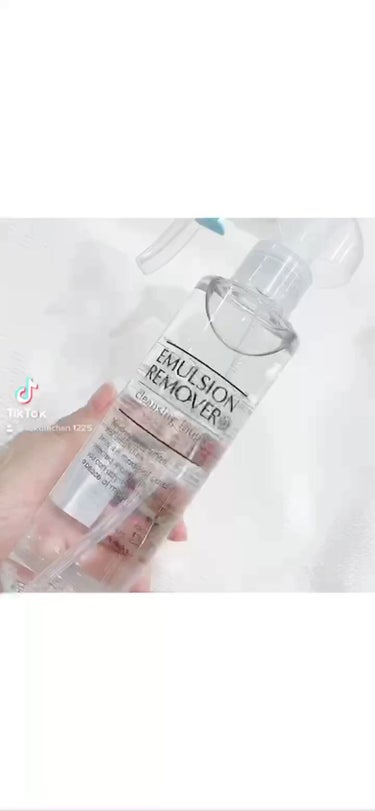 エマルジョンリムーバー　300ml/200ml/水橋保寿堂製薬/その他洗顔料の人気ショート動画