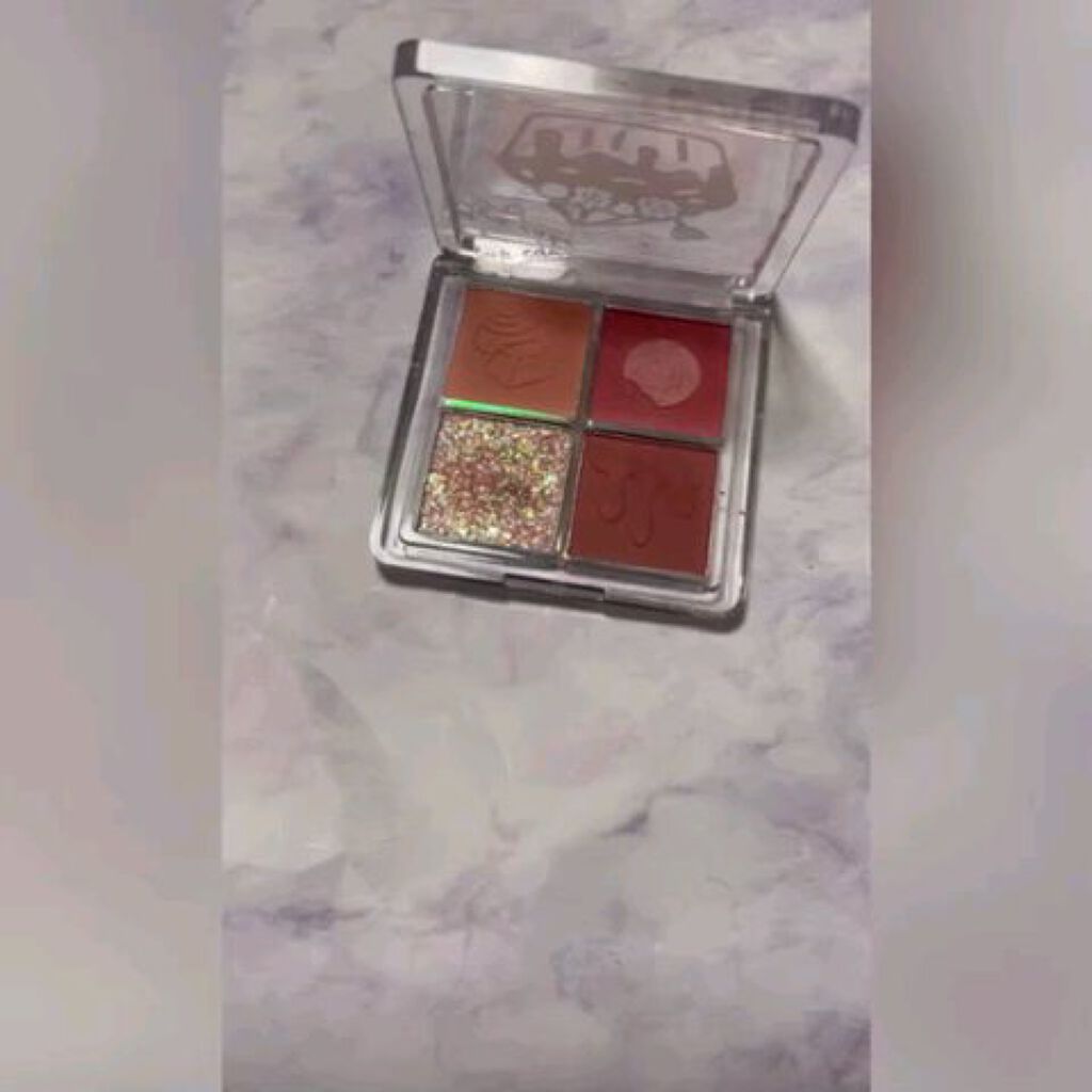 ZEESEAデザートコレクション４カラーアイシャドウパレット/ZEESEA/アイシャドウパレットを使ったクチコミ（1枚目）