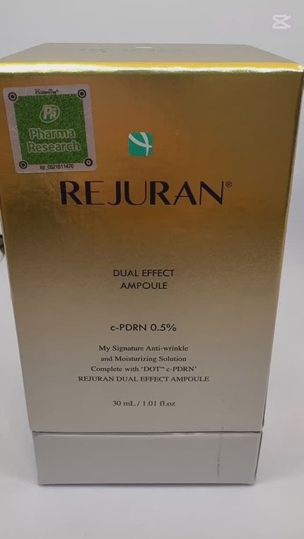 REJURAN デュアル エフェクト アンプル 30mL/REJURAN COSMETICS/美容液の人気ショート動画