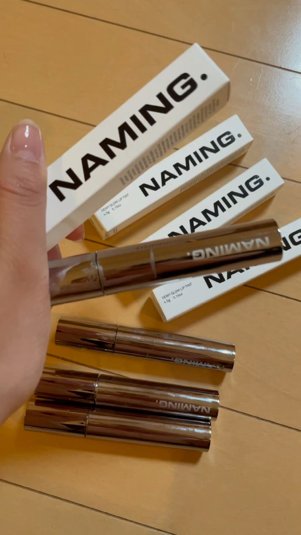  デューイ グロウ リップ ティント/NAMING./リップティントの人気ショート動画