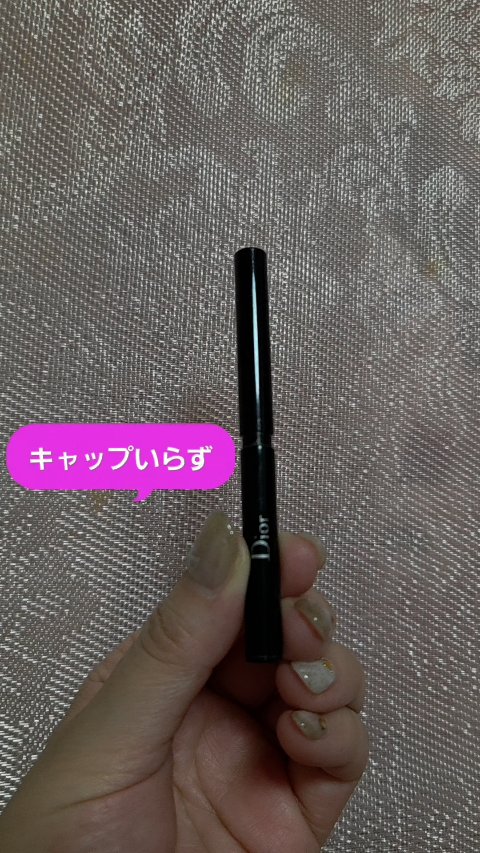 Dior バックステージ リップ ブラシのクチコミ「∕すぐれもの！(*^^*)キャップいらず🌸∕

Diorのリップブラシ。
友人からのプレゼント.....」（1枚目）
