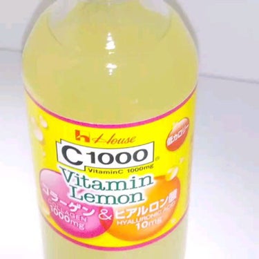 Ｃ１０００ ビタミンレモン コラーゲン＆ヒアルロン酸/ハウスウェルネスフーズ/ドリンクを使ったクチコミ（1枚目）