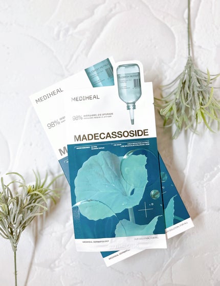 マデカッソシド エッセンシャルマスク/MEDIHEAL/シートマスク・パックの人気ショート動画