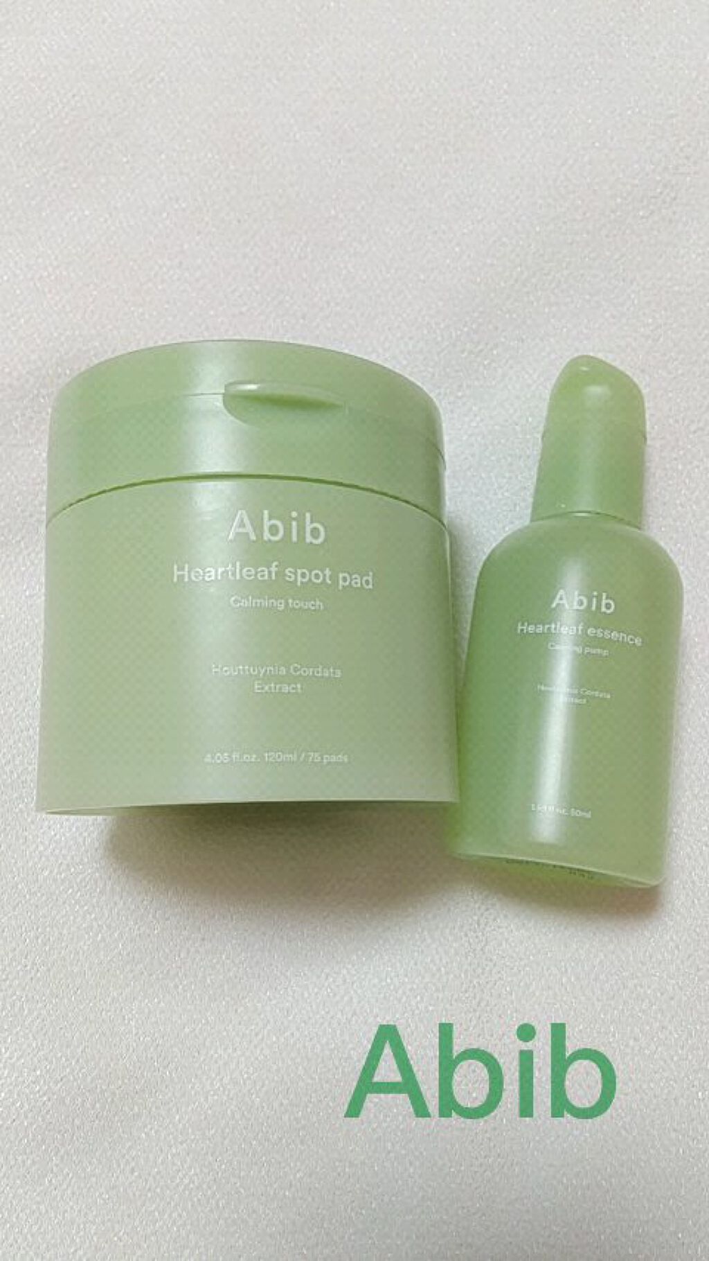 ドクダミカーミングタッチスポットパッド/Abib /トナーパッドを使ったクチコミ（1枚目）