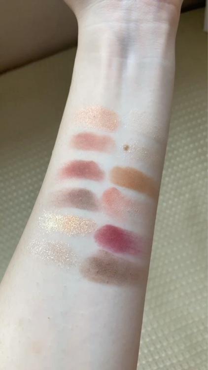 エクスプローラ12色 動物アイシャドウパレット/PERFECT DIARY/アイシャドウパレットを使ったクチコミ（3枚目）