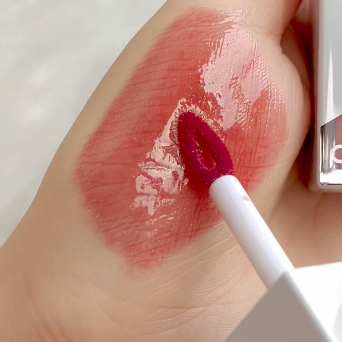 ザグラスタトゥーティント/QUA-T/リップティントを使ったクチコミ（3枚目）