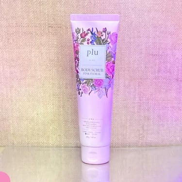 plu パフュームドシーソルトボディスクラブ　夜明けのバラのクチコミ「BeautiToppingさまからいただきました
pluのボディスクラブ2種
ボディスクラブ .....」（3枚目）