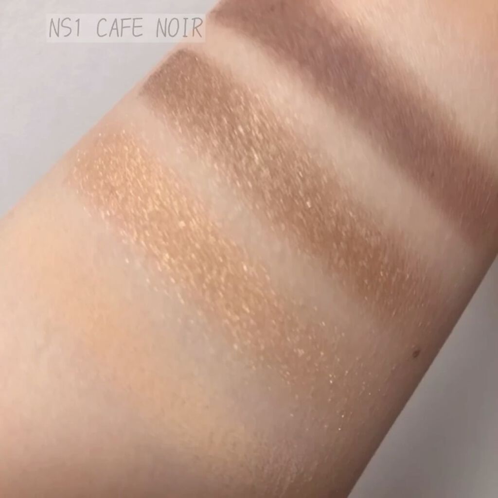 MERZY ノワール イン ザ シャドウパレットのクチコミ「♥️ 上品なツヤ感シマーシャドウがたまらない！MERZY NOIR IN THE SHADOW.....」（3枚目）