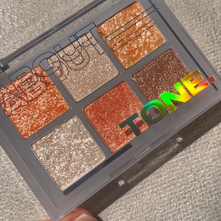 オーマイグリッターポップ/ABOUT TONE/アイシャドウパレットを使ったクチコミ（1枚目）