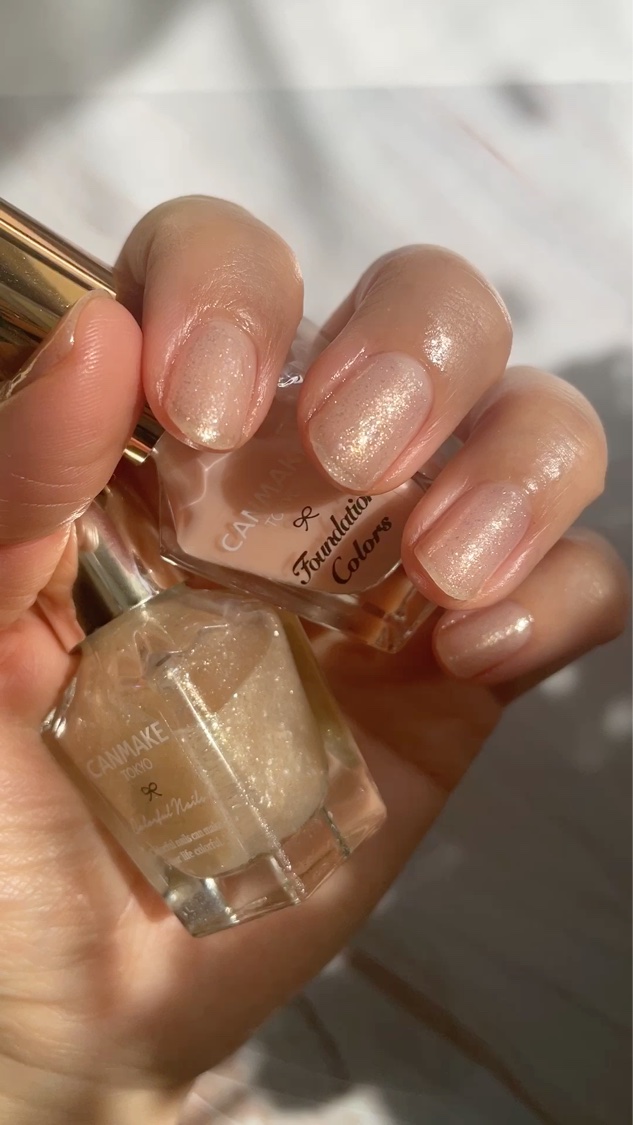 ファンデーションカラーズ/キャンメイク/マニキュアの人気ショート動画