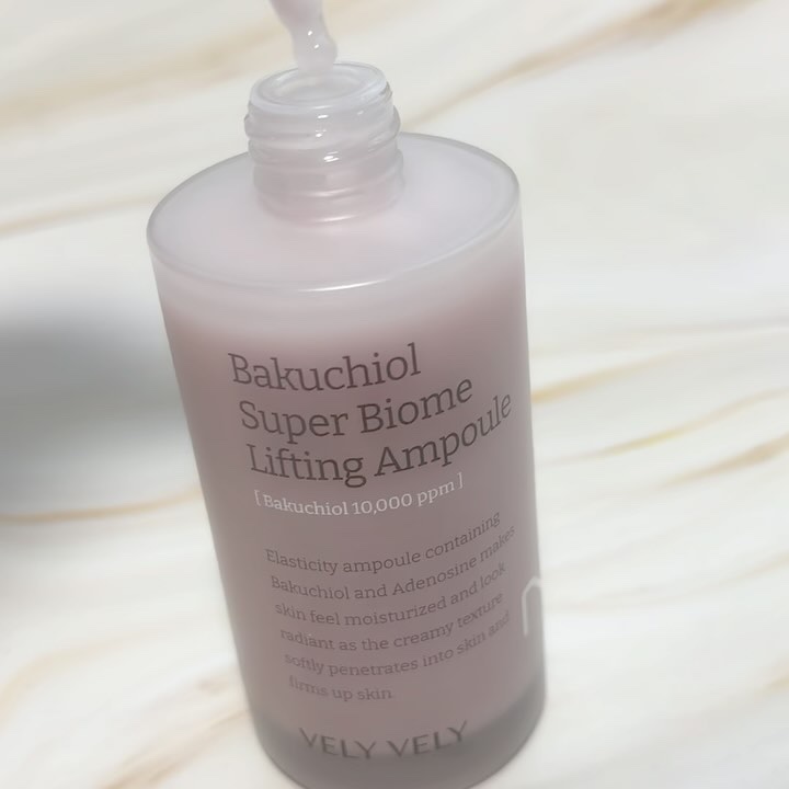 バクチオールスーパーバイオーム リフティングアンプル/VELY VELY/美容液を使ったクチコミ（3枚目）
