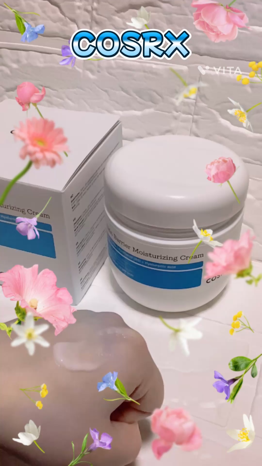 スキンバリア モイスチャライジングクリーム/COSRX/ボディクリームの動画クチコミ1つ目