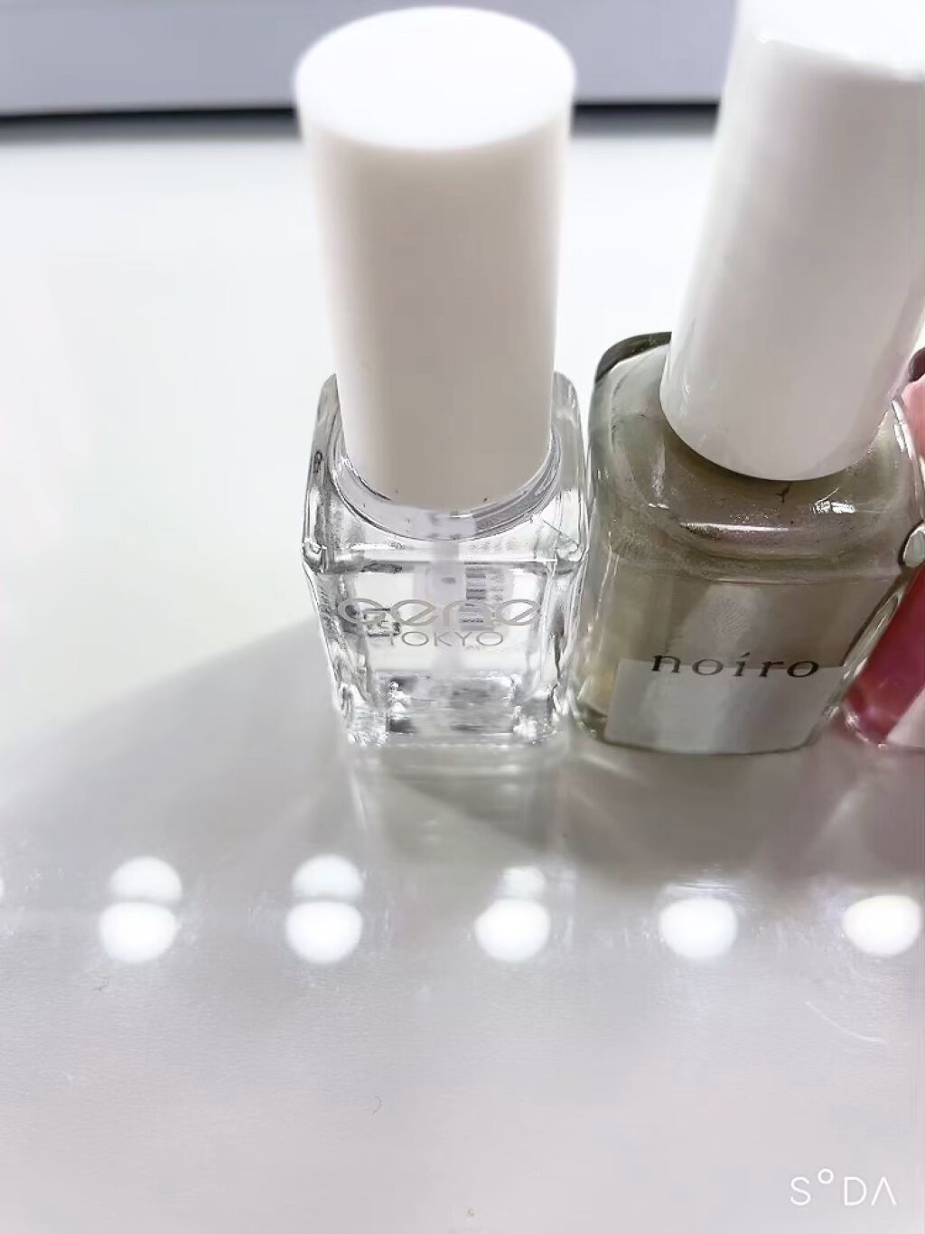 ウィンマックス ネイルケアシリーズ ジェルルックトップコート/DAISO/ネイルトップコートの動画クチコミ3つ目