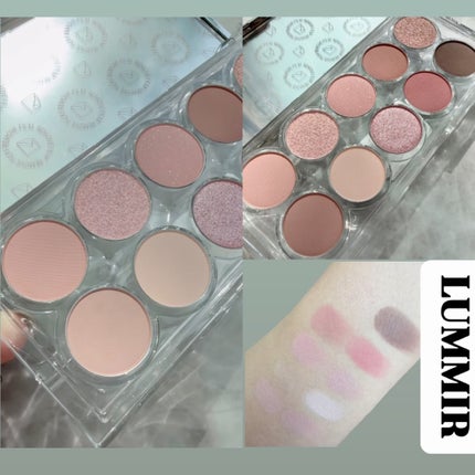 ライトオンアイズシャドウパレット/ルミル/アイシャドウパレットを使ったクチコミ(2枚目)