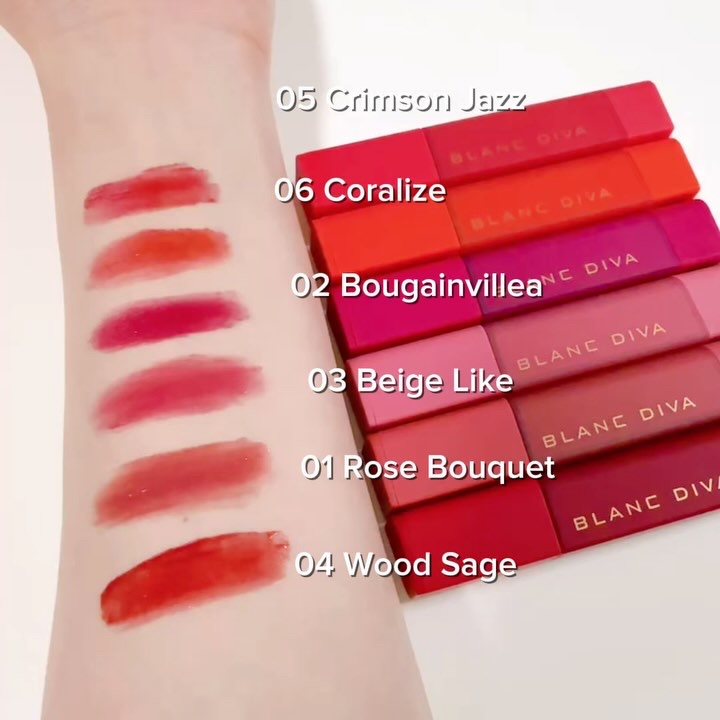 ビーブラリーティント/BLANCDIVA/リップティントの動画クチコミ2つ目