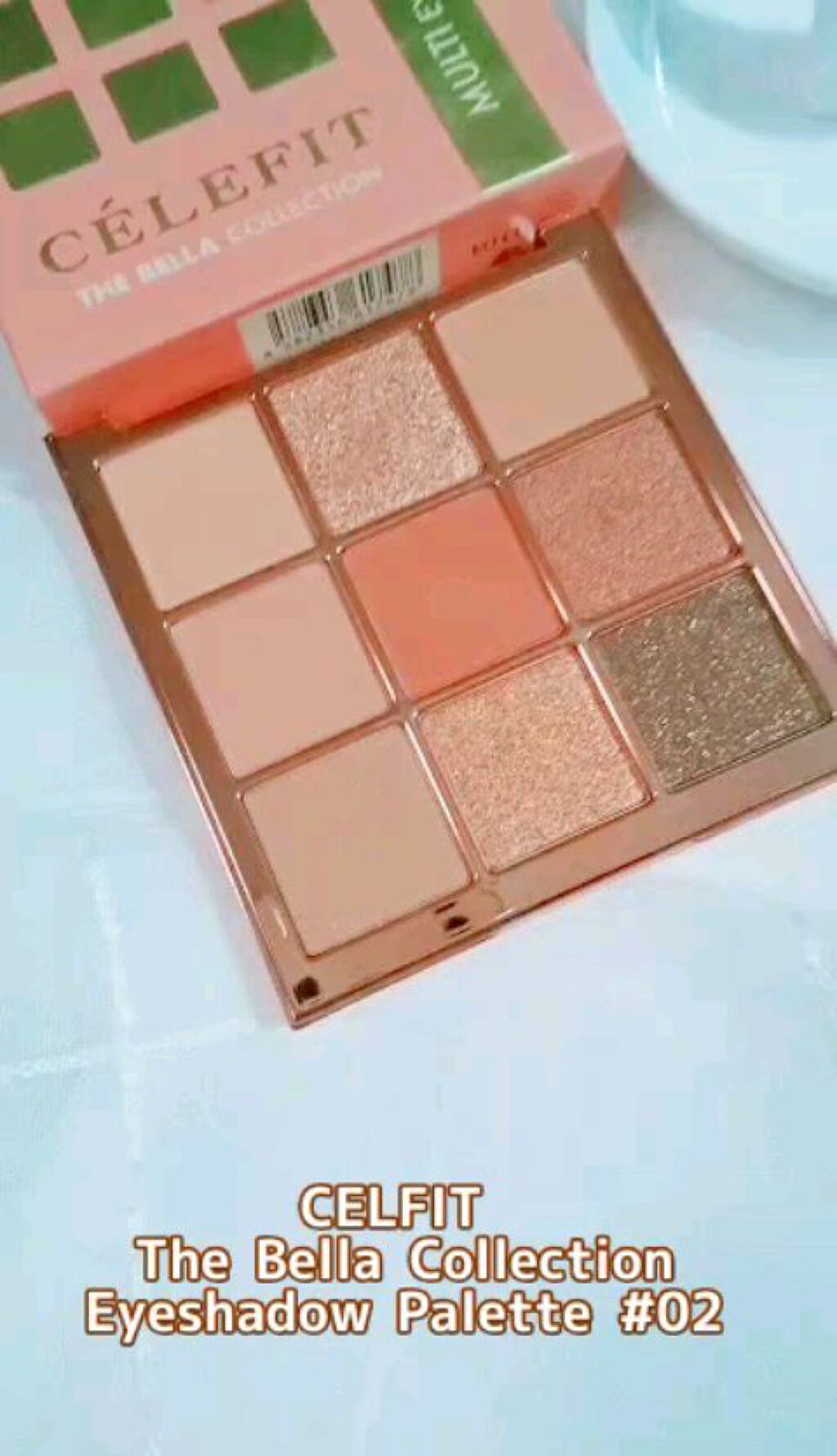 The Bella collection eyeshadow palette/CELEFIT/アイシャドウパレットの人気ショート動画