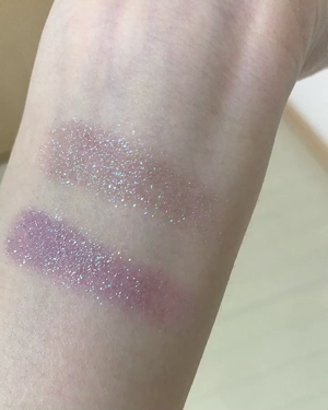 UR GLAM　POWDER EYESHADOW オーロラパープル/U R GLAM/シングルアイシャドウを使ったクチコミ（2枚目）