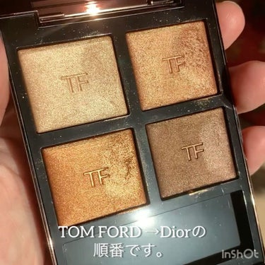 アイ カラー クォード/TOM FORD BEAUTY/アイシャドウパレットを使ったクチコミ（3枚目）