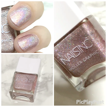 nails inc. ホラー グラフィック ネイルポリッシュのクチコミ「＊NAILS INC ネイルズ インク＊
HOLLER-GRAPHIC ホラーグラフィック
/.....」（1枚目）