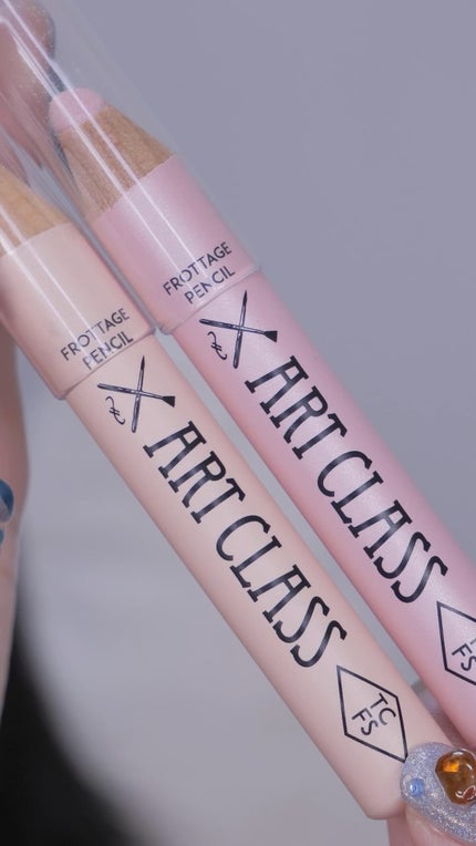 アートクラス フロッタージュペンシル/too cool for school/スティックアイシャドウの人気ショート動画