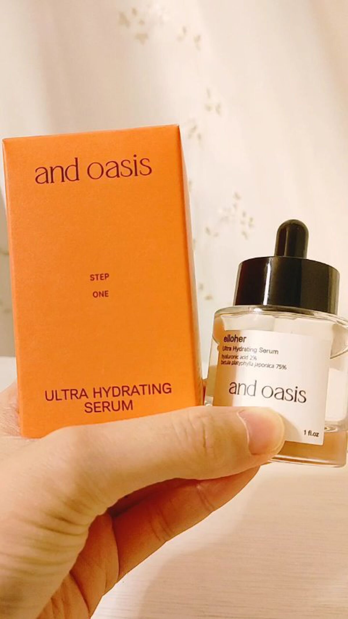 アンドオアシス - Ultra Hydrating Serum/elloher/美容液を使ったクチコミ（1枚目）