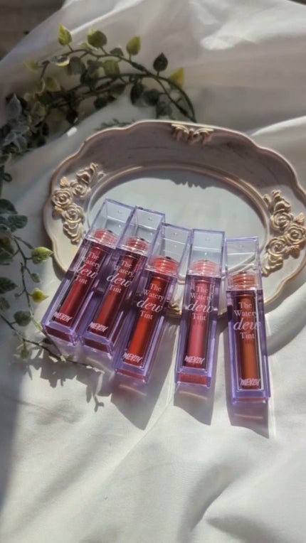 ザ ウォータリーデューティント/MERZY/リップティントを使ったクチコミ(1枚目)