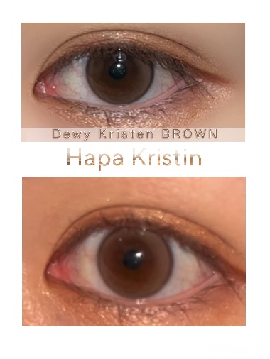 Dewy Kristin/Hapa kristin/カラーコンタクトレンズの動画クチコミ3つ目