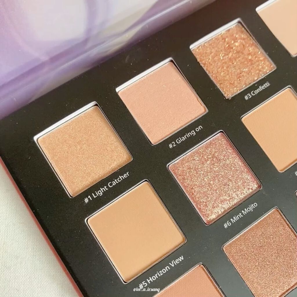 sunset&moment shadow palette/Dear.own/アイシャドウパレットの動画クチコミ2つ目