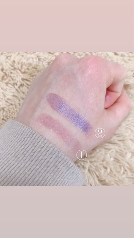 UR GLAM POWDER EYESHADOW/U R GLAM/単色アイシャドウを使ったクチコミ(3枚目)