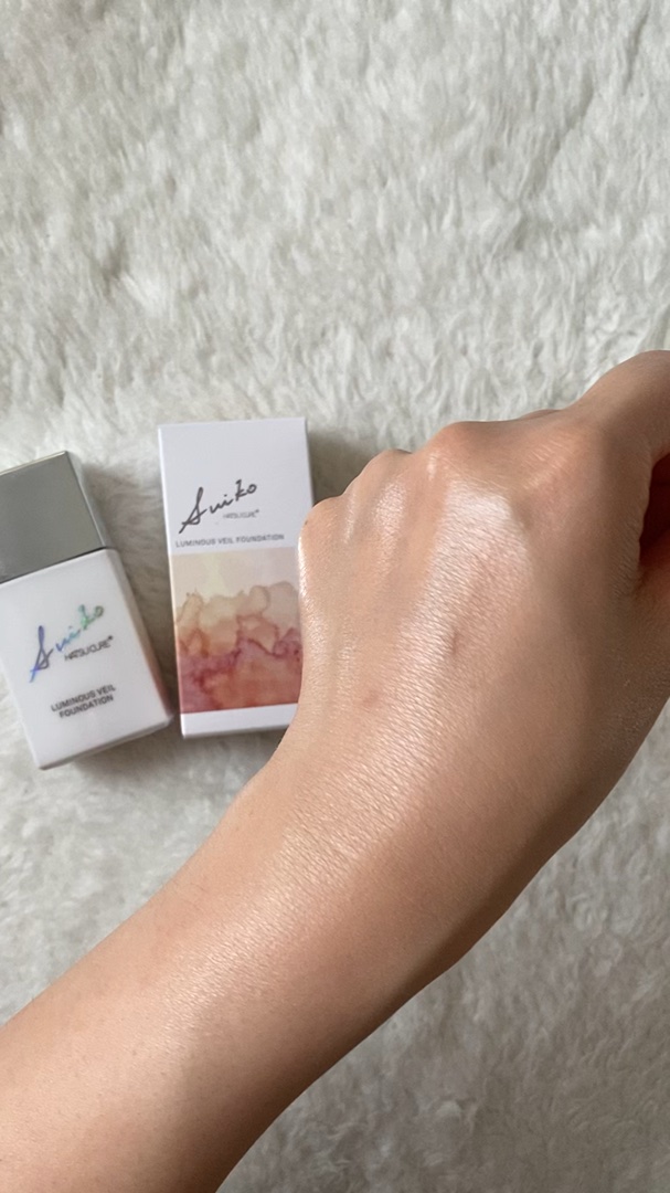 SUIKO ルミナスヴェールファンデーション/SUIKO HATSUCURE/リキッドファンデーションを使ったクチコミ（1枚目）