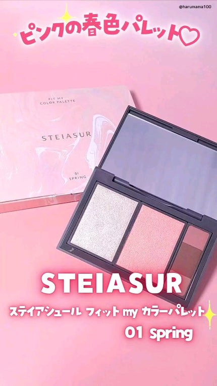フィット my カラーパレット/STEIASUR(ステイアシュール)/マルチパレットの人気ショート動画