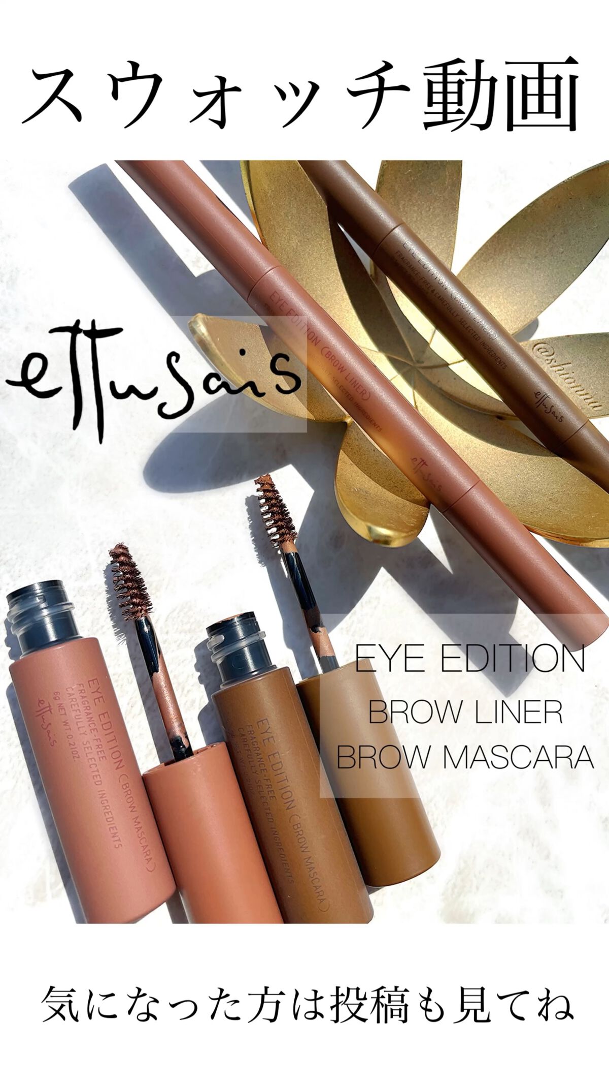 エテュセ アイエディション(ブロウライナー)/ettusais/アイブロウペンシルの人気ショート動画