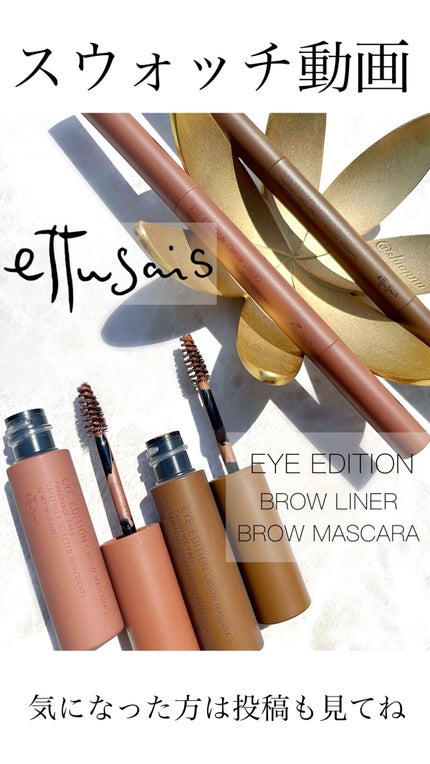 エテュセ アイエディション(ブロウマスカラ)/ettusais/眉マスカラの人気ショート動画