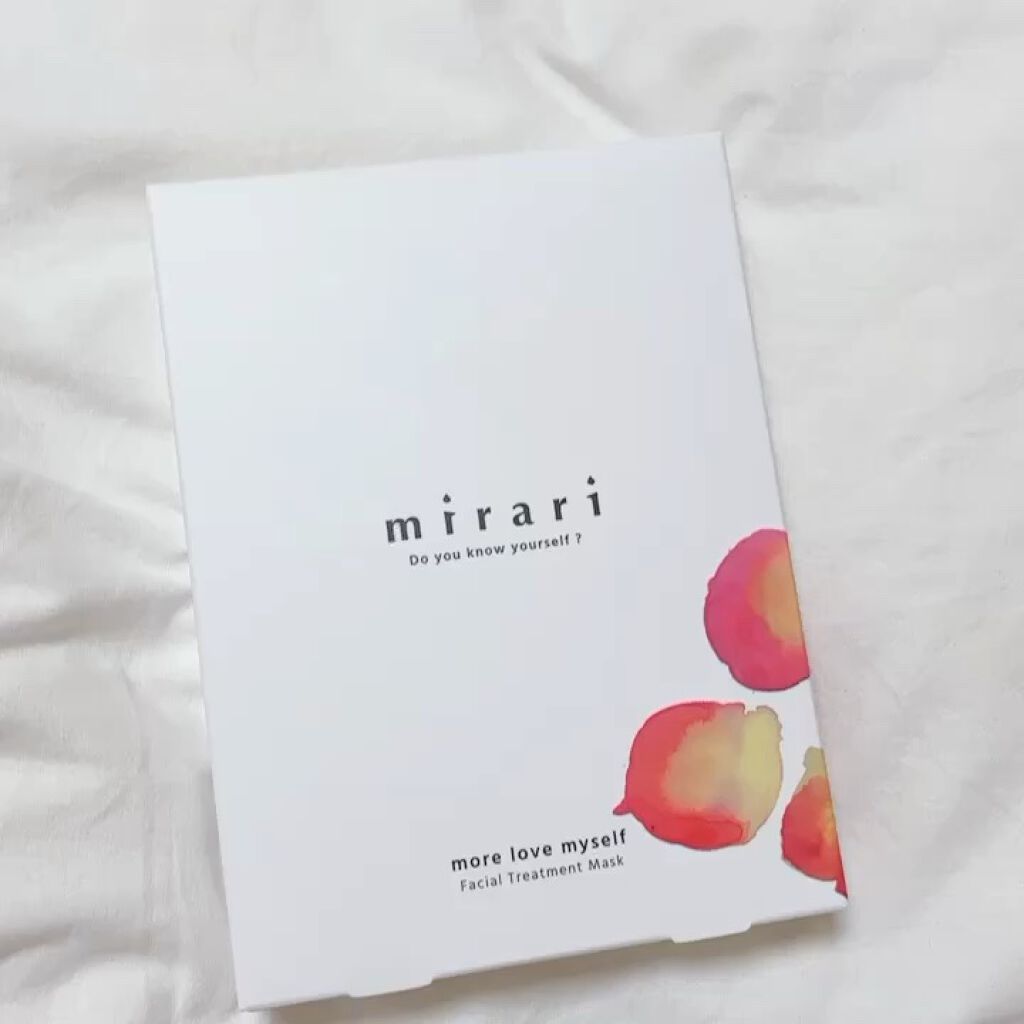 フェイシャルトリートメントマスク/mirari/シートマスク・パックの動画クチコミ3つ目