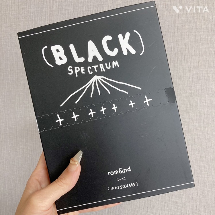 ブラックスペクトラムエディション（rom&nd×INAPSQUARE）/rom&nd/メイクアップキットを使ったクチコミ（1枚目）