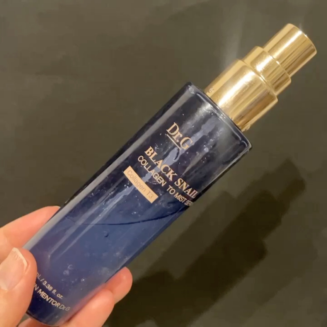 ドクタージー ブラックスネイル コラーゲンミスト/Dr.G/ミスト状化粧水を使ったクチコミ（3枚目）