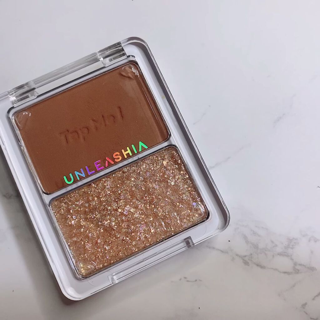 タップミー パレットデュオ/unleashia/アイシャドウパレットを使ったクチコミ（2枚目）