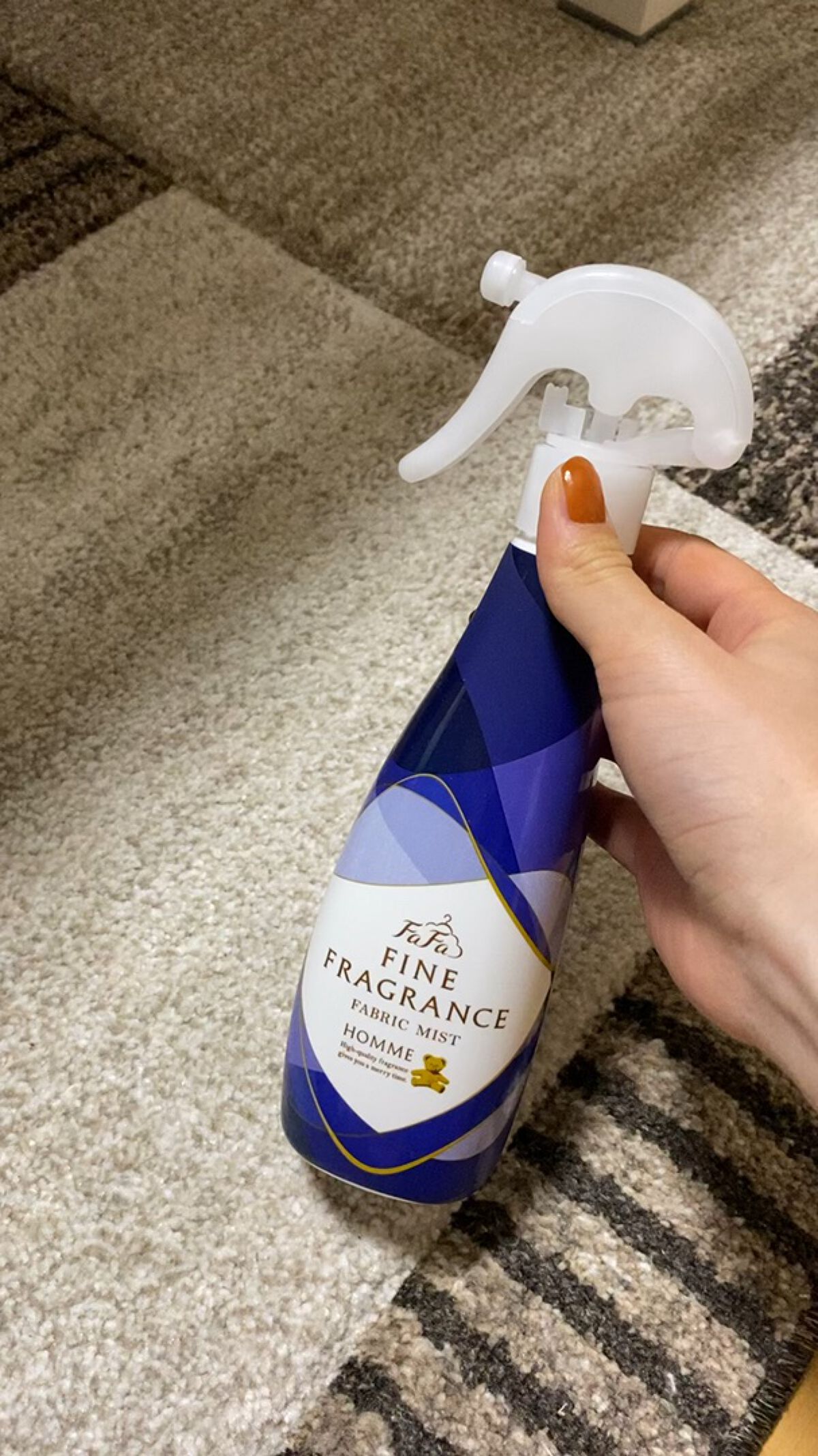 ファーファ ファインフレグランス ミスト オム/ファーファ/ファブリックミストを使ったクチコミ（1枚目）