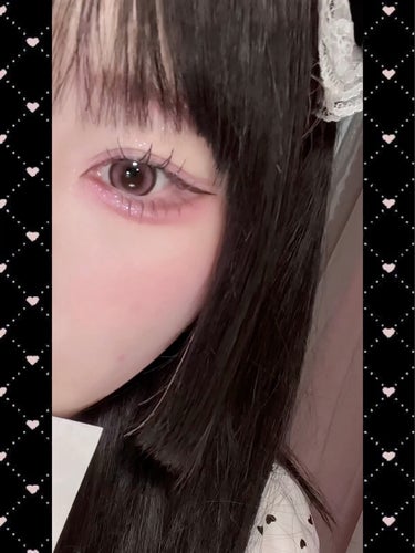 まきちゃん🎀 on LIPS 「♡⁡⁡⁡アニメラインかわいいからやってみた🎀でもデイリーメイク..」（3枚目）