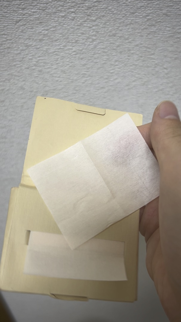 紙おしろい/無印良品/あぶらとり紙を使ったクチコミ（1枚目）