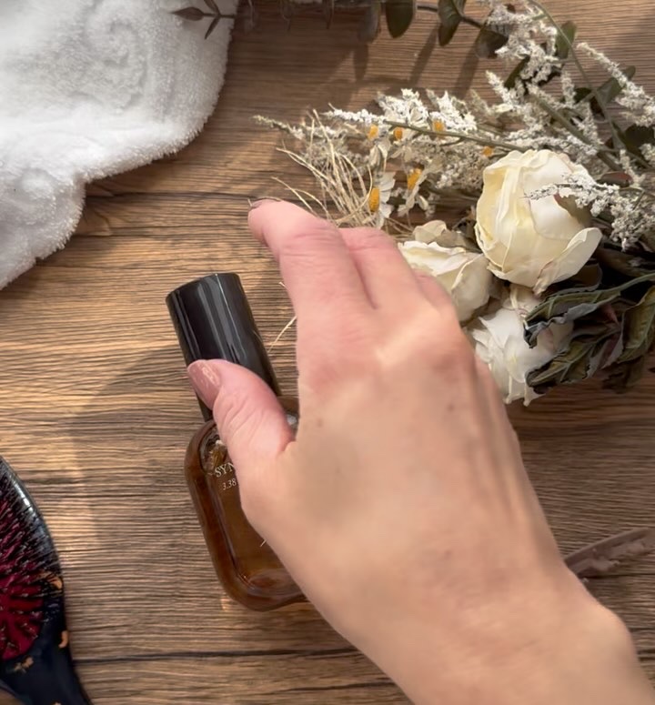 シンクロオイル/ELECTRON/ヘアオイルを使ったクチコミ（3枚目）