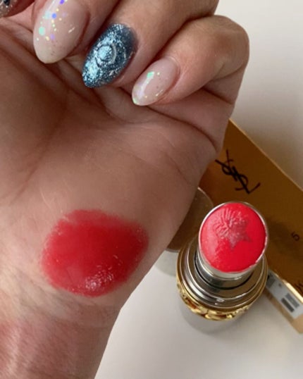 ルージュ ヴォリュプテ ロックシャイン/YVES SAINT LAURENT BEAUTE/口紅を使ったクチコミ(3枚目)