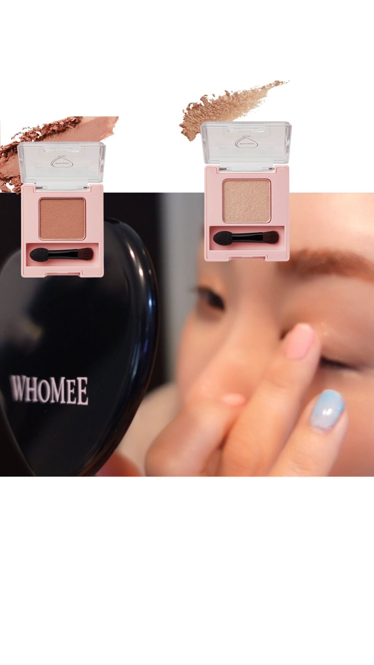 フーミー シングルアイシャドウ/WHOMEE/単色アイシャドウの動画クチコミ2つ目