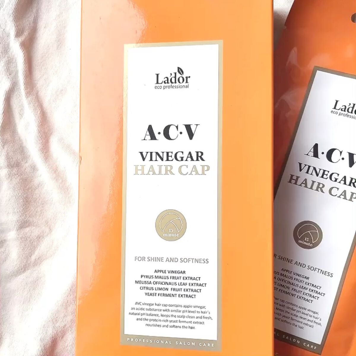 ACV VINEGAR HAIR CAP /La'dor/アウトバストリートメントを使ったクチコミ（2枚目）