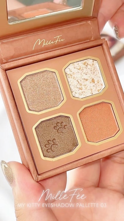 マイキティアイパレット/MilleFée/アイシャドウパレットの人気ショート動画