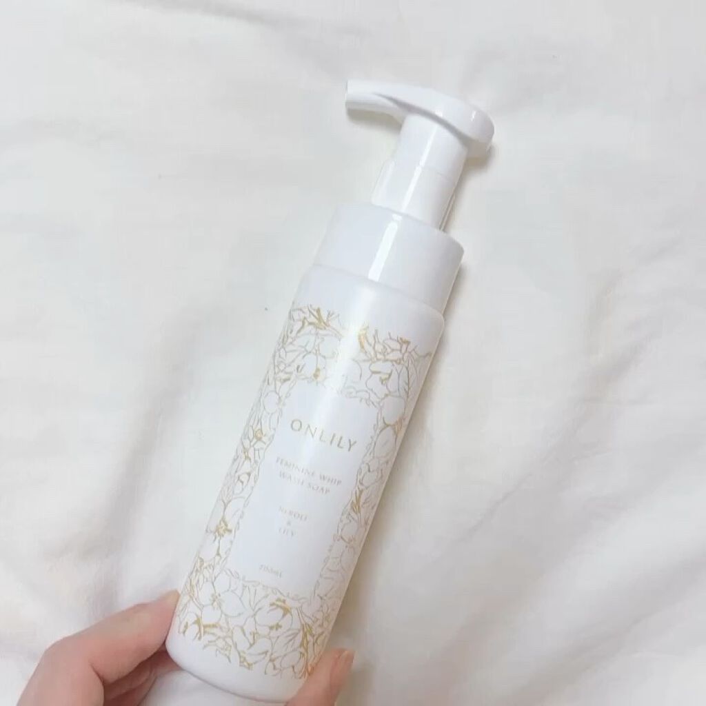 onlilyフェミニンホイップウォッシュソープ/ONLILY/デリケートゾーンケアの動画クチコミ1つ目