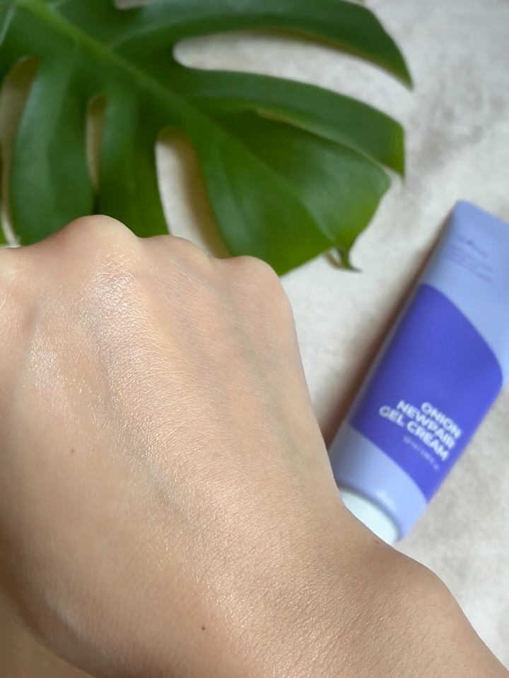 オニオン ニューペア ゲルクリーム/Isntree/フェイスクリームを使ったクチコミ（3枚目）