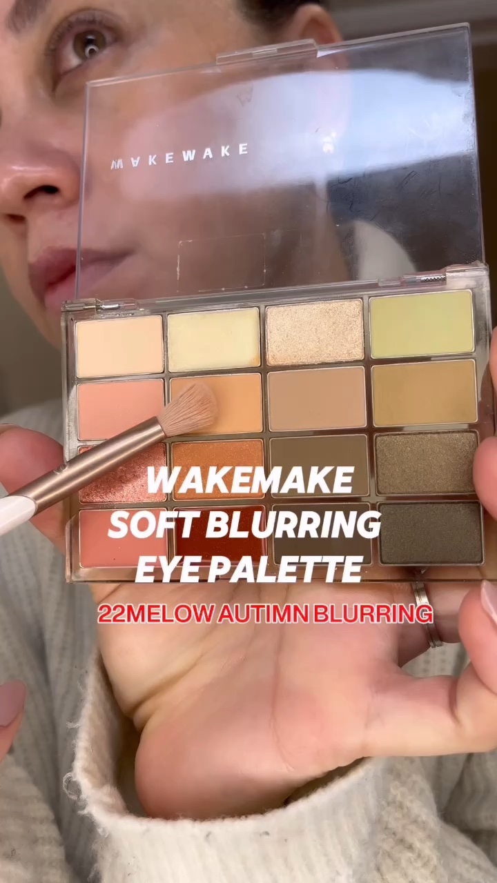 ソフトブラーリングアイパレット/wakemake/アイシャドウパレットを使ったクチコミ（1枚目）